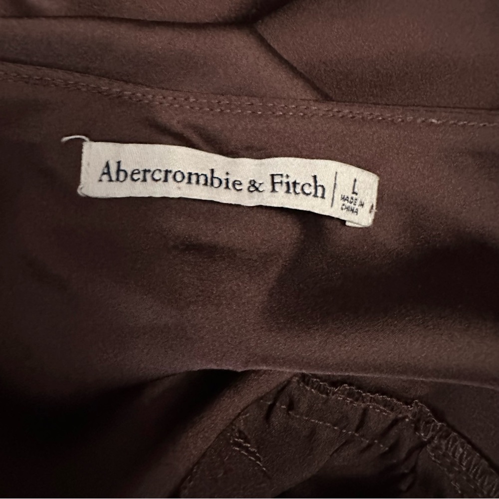Abercrombie & Fitch Chocolate Brown Jumpsuit - Picture 5 of 6
